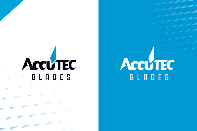 AccuTec Blades corporate logo redesign 2015