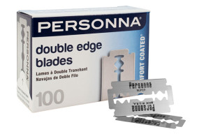 Personna Double Edge Blade, Comfort Coated®, 100 Pack