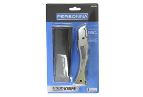 Personna Utility Knife: Fitters Knife with 3 Blades and Holster, in package