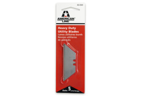 American Line 2 Notch Utility Blade: Heavy Duty Blade, 5 Pack
