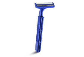 Personna Face Razor: Twin Blade, Fixed Plus, Long Handle